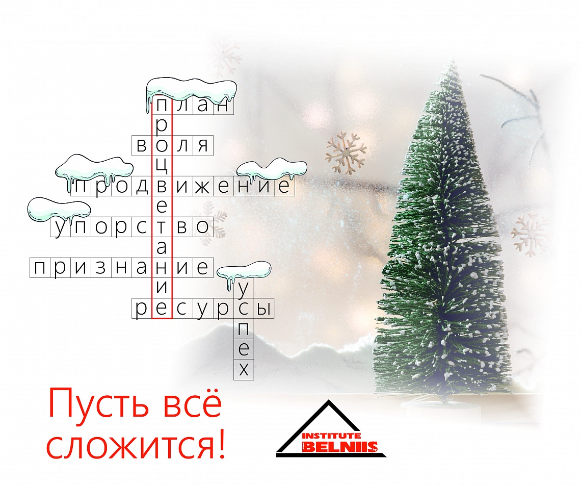 РУП "Институт БелНИИС" поздравляет с Новым годом и Рождеством!